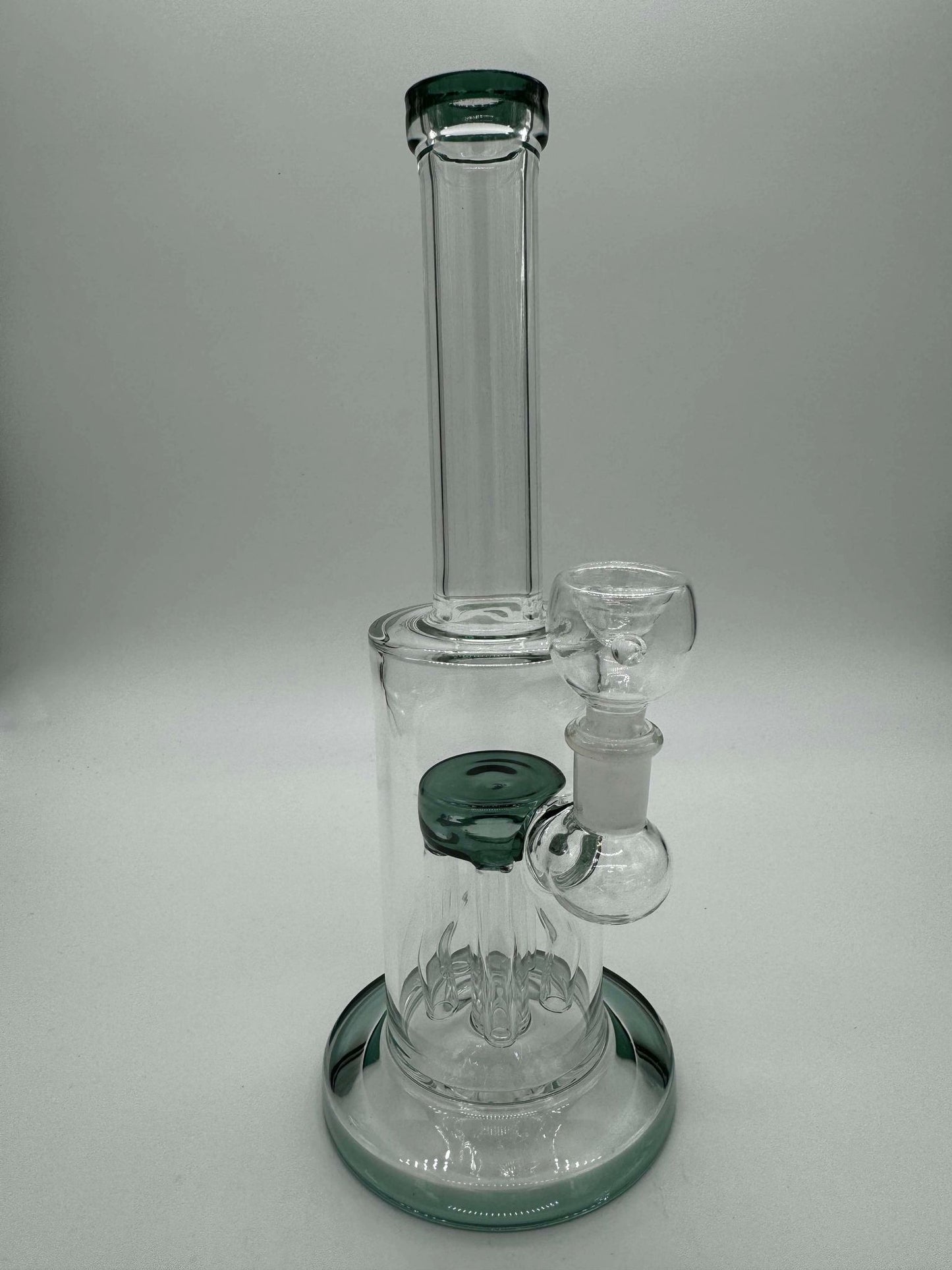 10 Inch Straight Tube! Featuring a 6 Arm Finger Tree Perc,