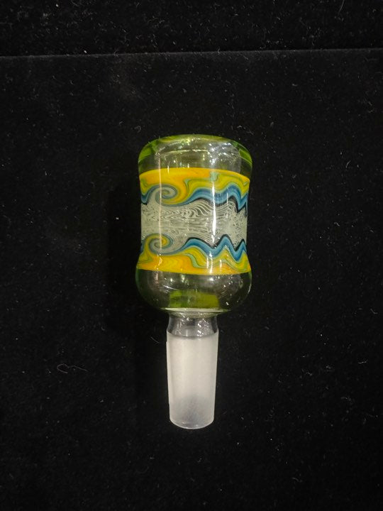 Mike Fro Line Work Bowl American Glass