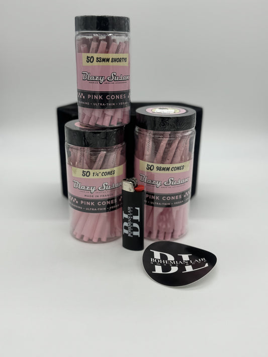 Blazy Susan Cones, papers and wraps available