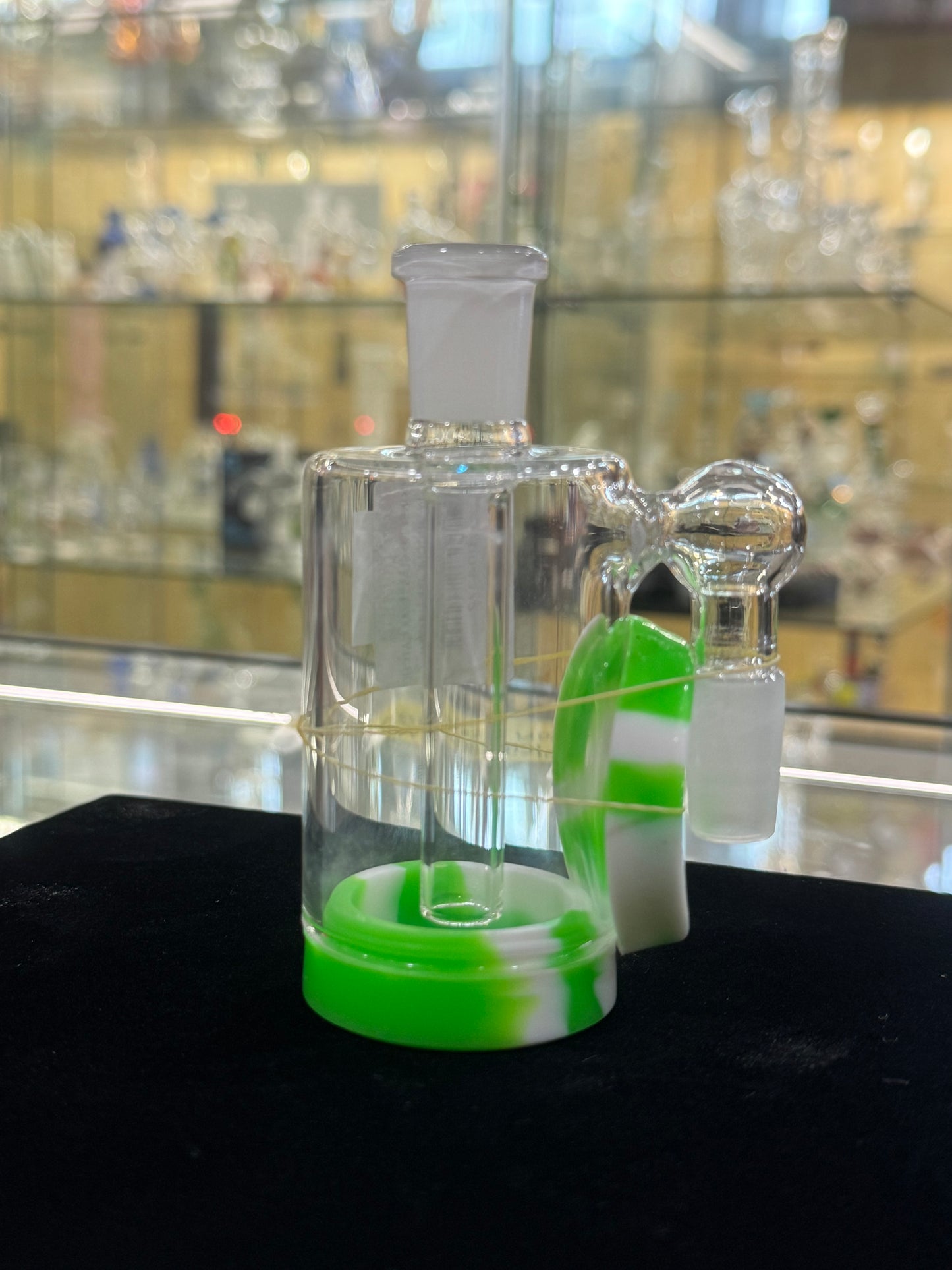 Reclaim Catcher 14M to 14F green/white silicone cap