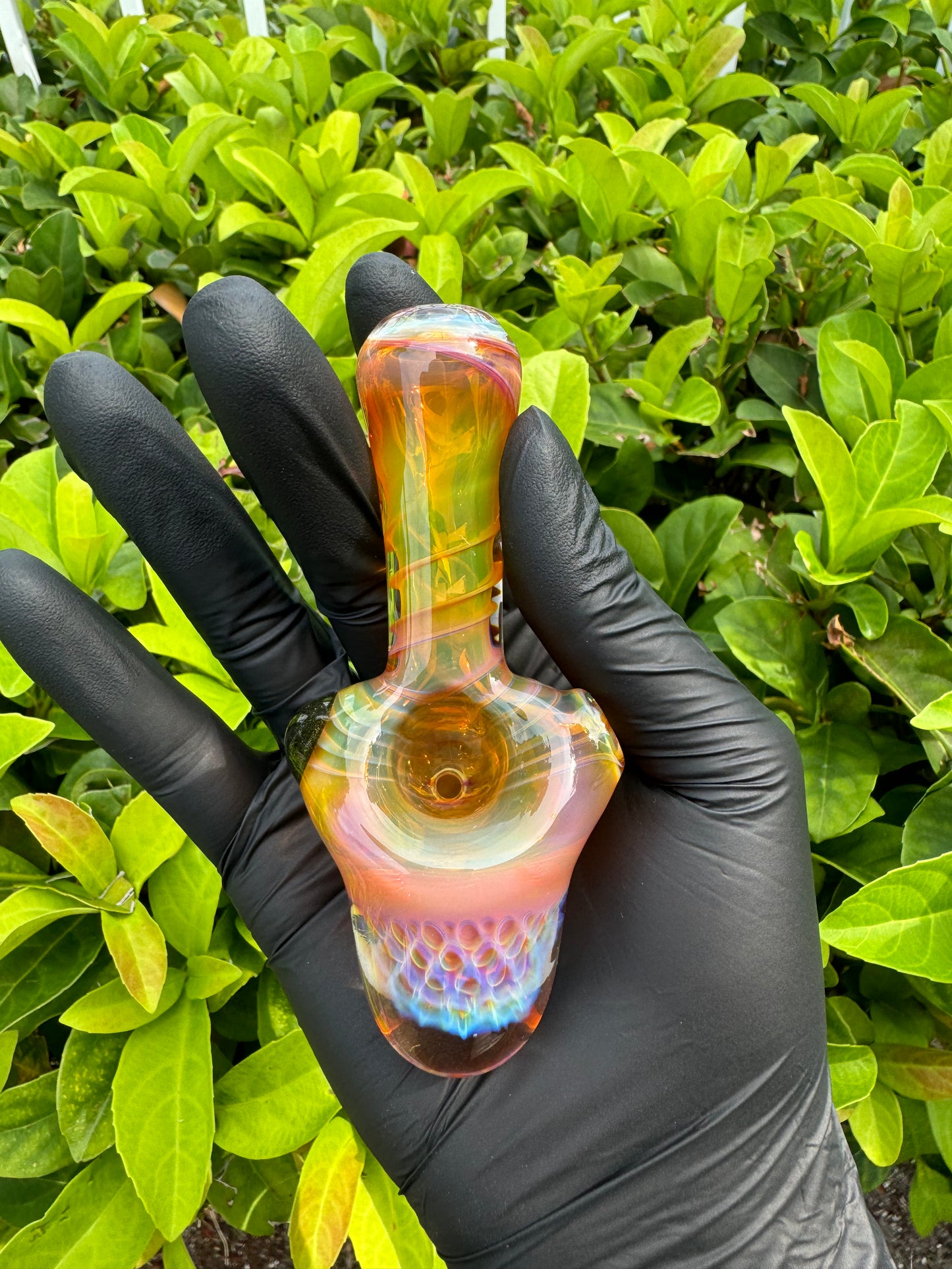 American Handpipe | Honeycomb Design | Plug -a- Nug