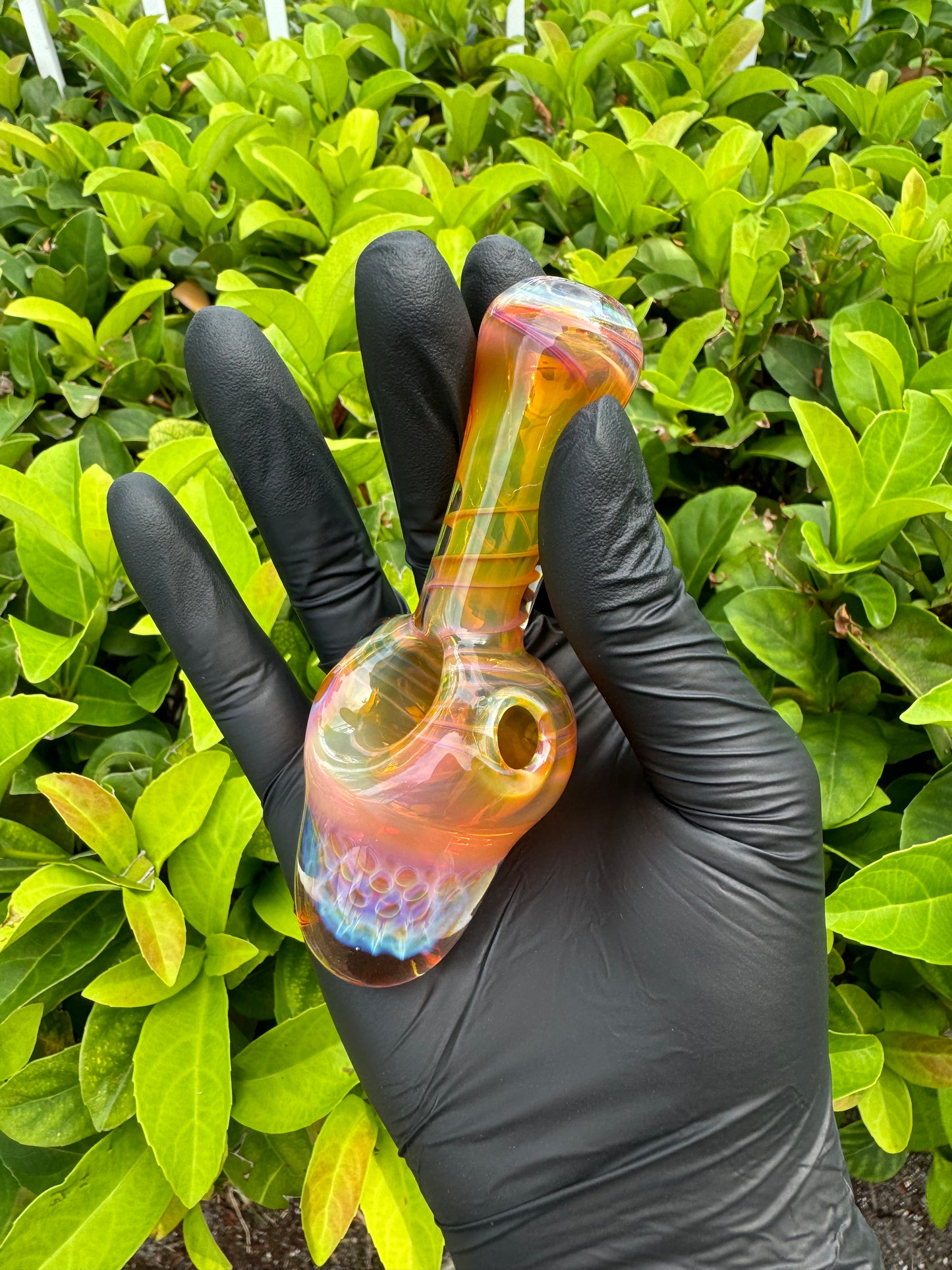 American Handpipe | Honeycomb Design | Plug -a- Nug