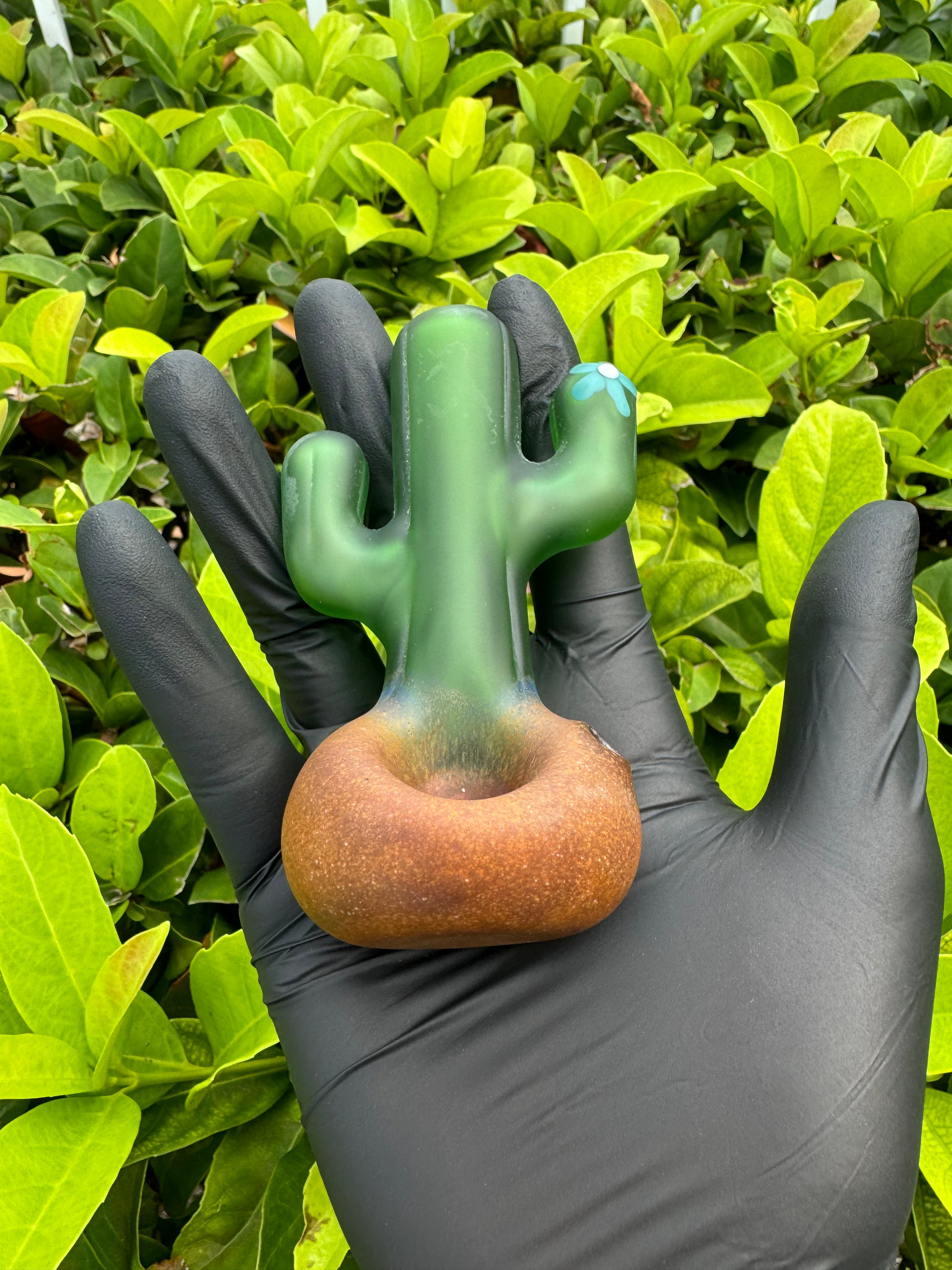 American High End Handpipe | Cactus | Glass by Mouse