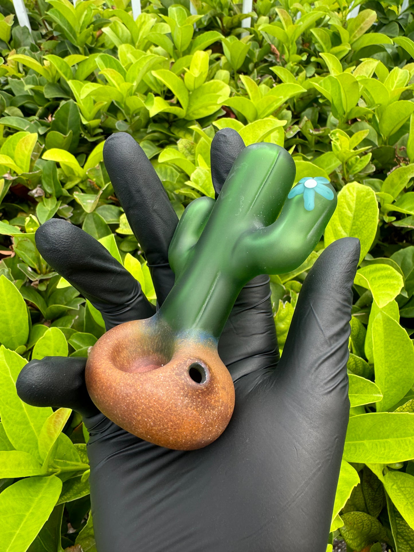 American High End Handpipe | Cactus | Glass by Mouse