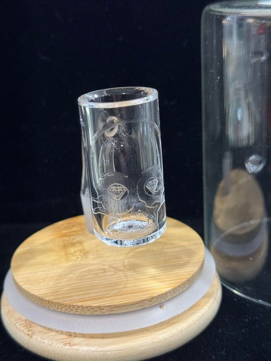 Long Island Quartz x AKM Banger 14mm male 90 degree