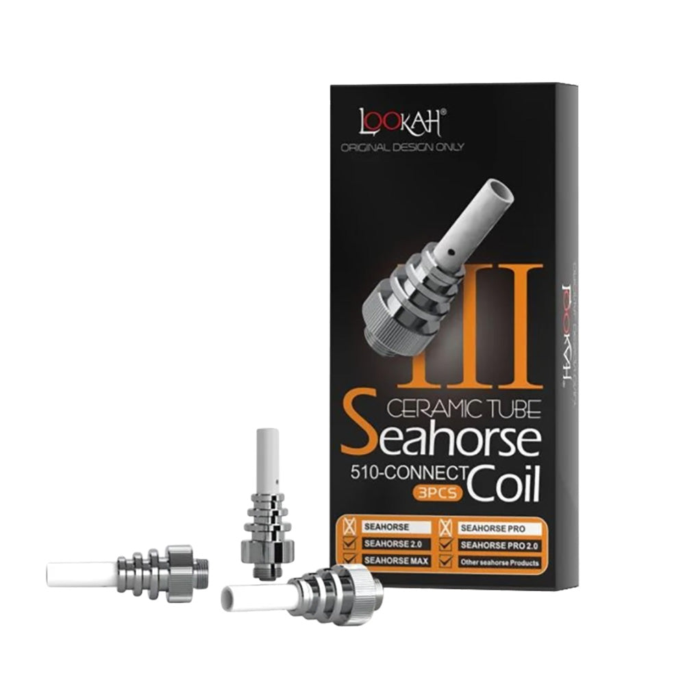 Lookah Seahorse Coil, 5 pack 510 connect. Seahorse III