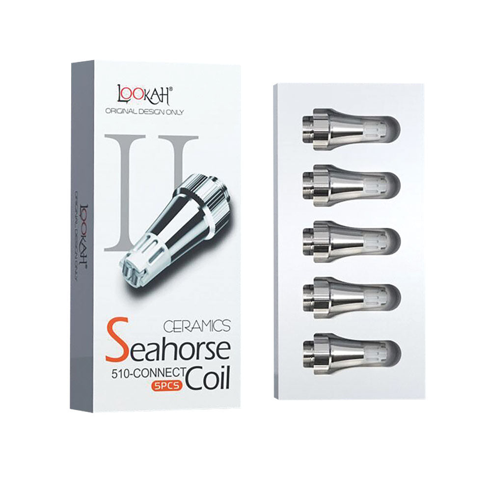 Lookah Seahorse Coil. Ceramic