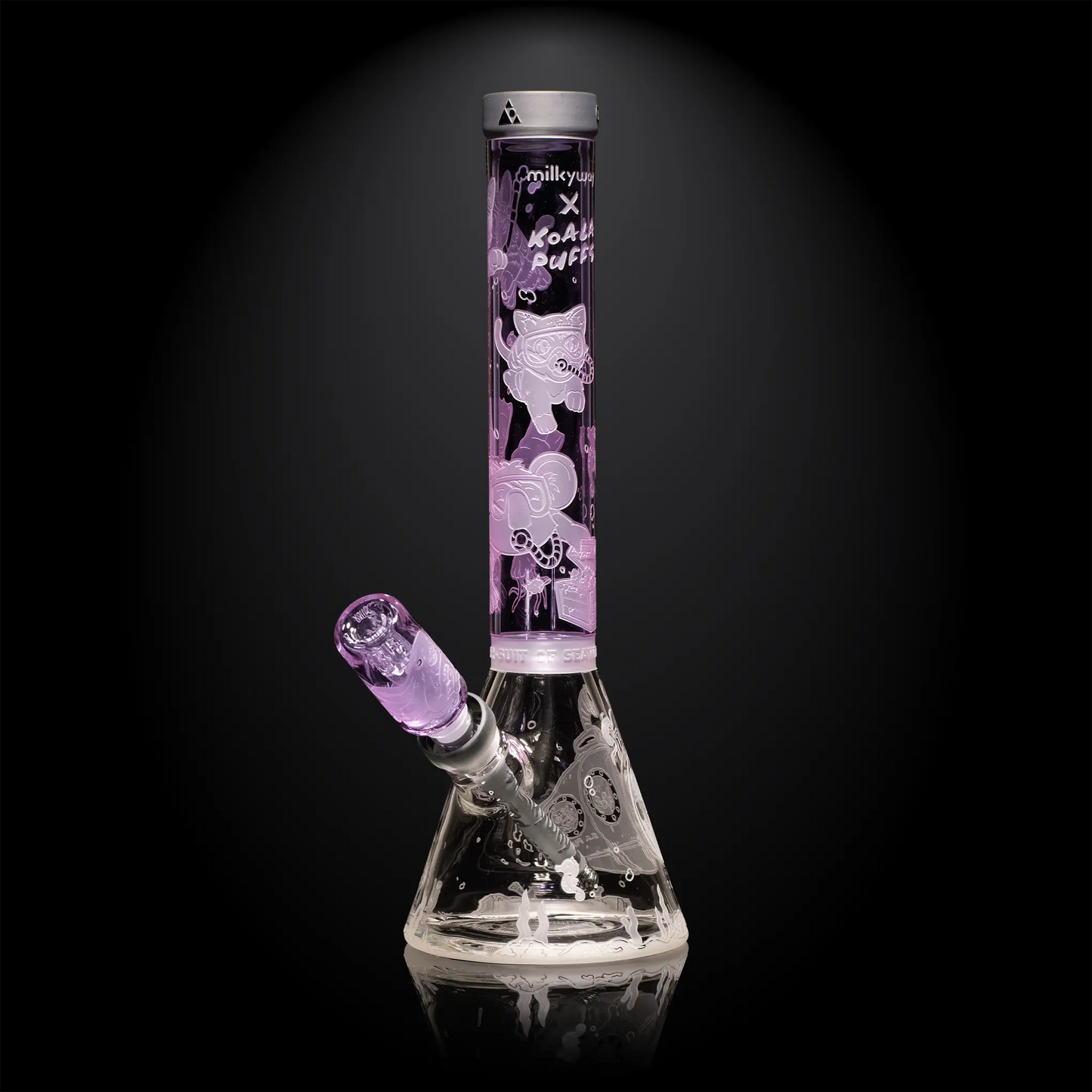 Milkyway_x_Koala_Puffs_Beaker_Glass