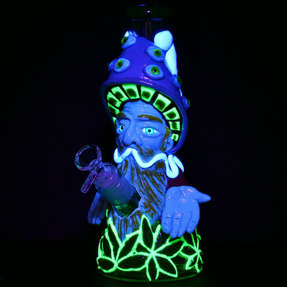 Glow in the dark water pipe.