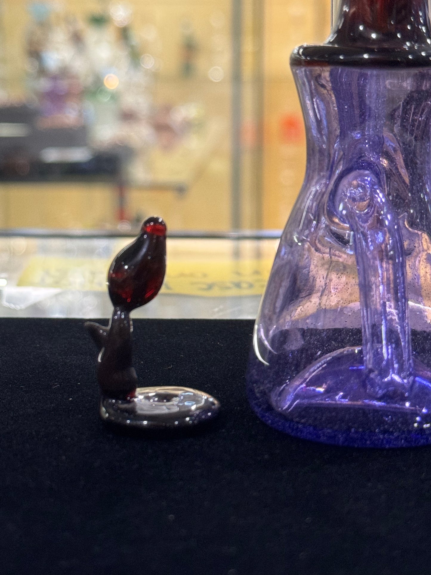 Run Trees Glass. 10mm Jammer Rig Bong