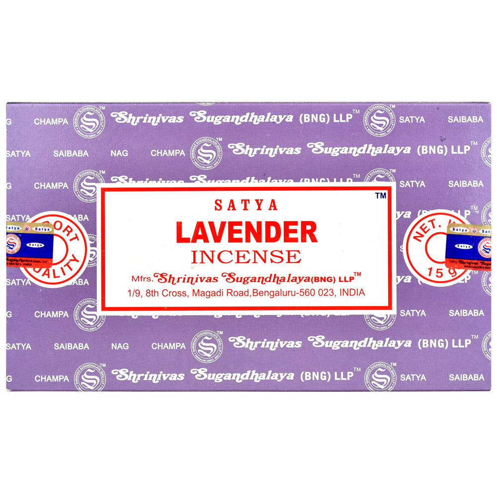 Lavender Incense - Satya Incense