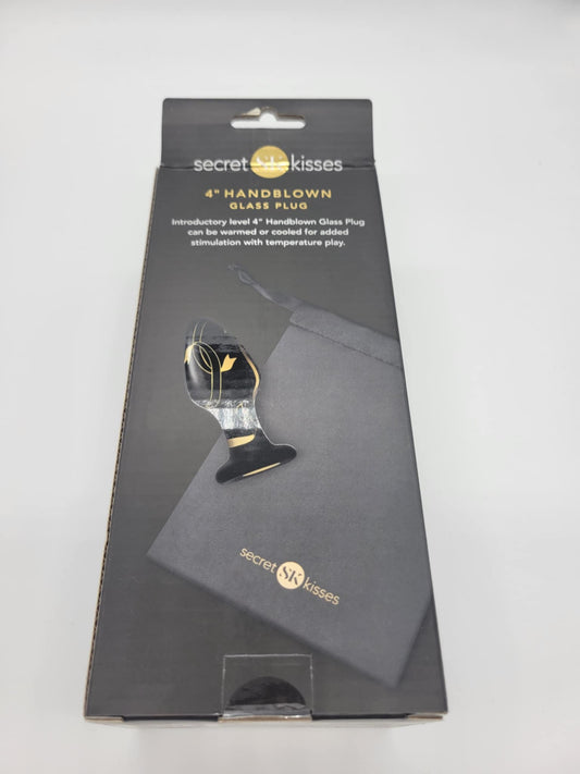 Secret Kisses Handblown Glass Plug