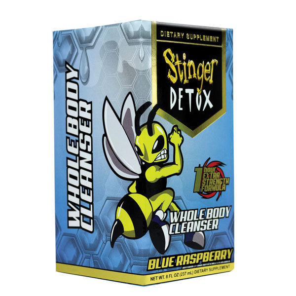 Stinger Detox Blue Raspberry Whole Body Cleanser. 1 hr detox