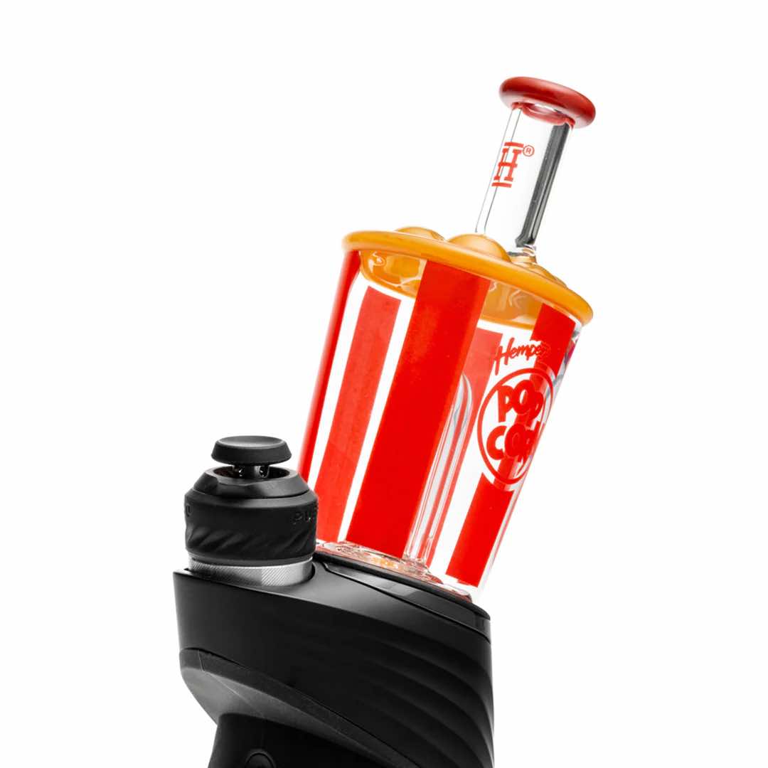 Hemper Gass Popcorn sitting on the peak