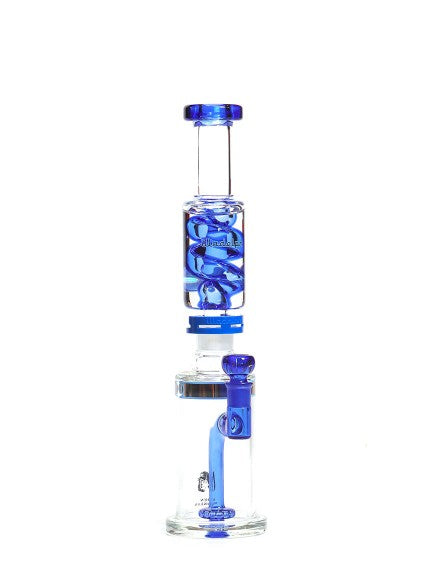 Illadelph Glass - Danklin Coil ( Sea Blue ) w/ 14mm Illadelph Banger and Directional Cap