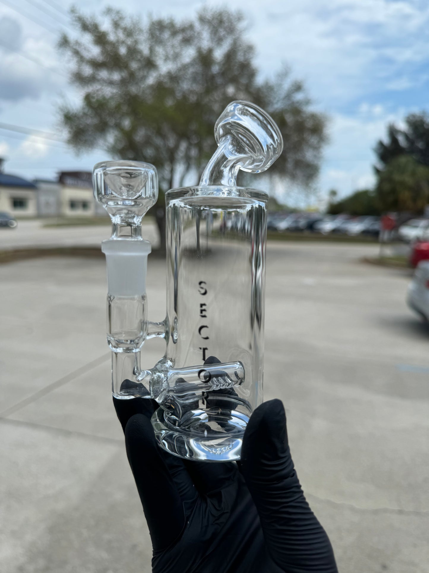 Sector Glass | 14mm Waterpipe | American