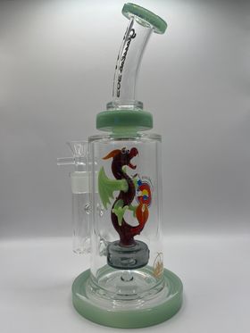 Glass Lab Dragon Perc with bent neck