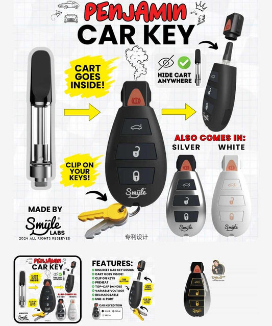 Car Key Fob Penjamin by Smyle Labs